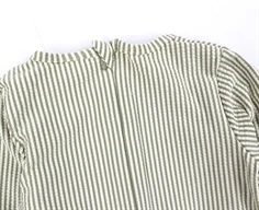 Lil Atelier dried sage stribet badedragt UPF 50+